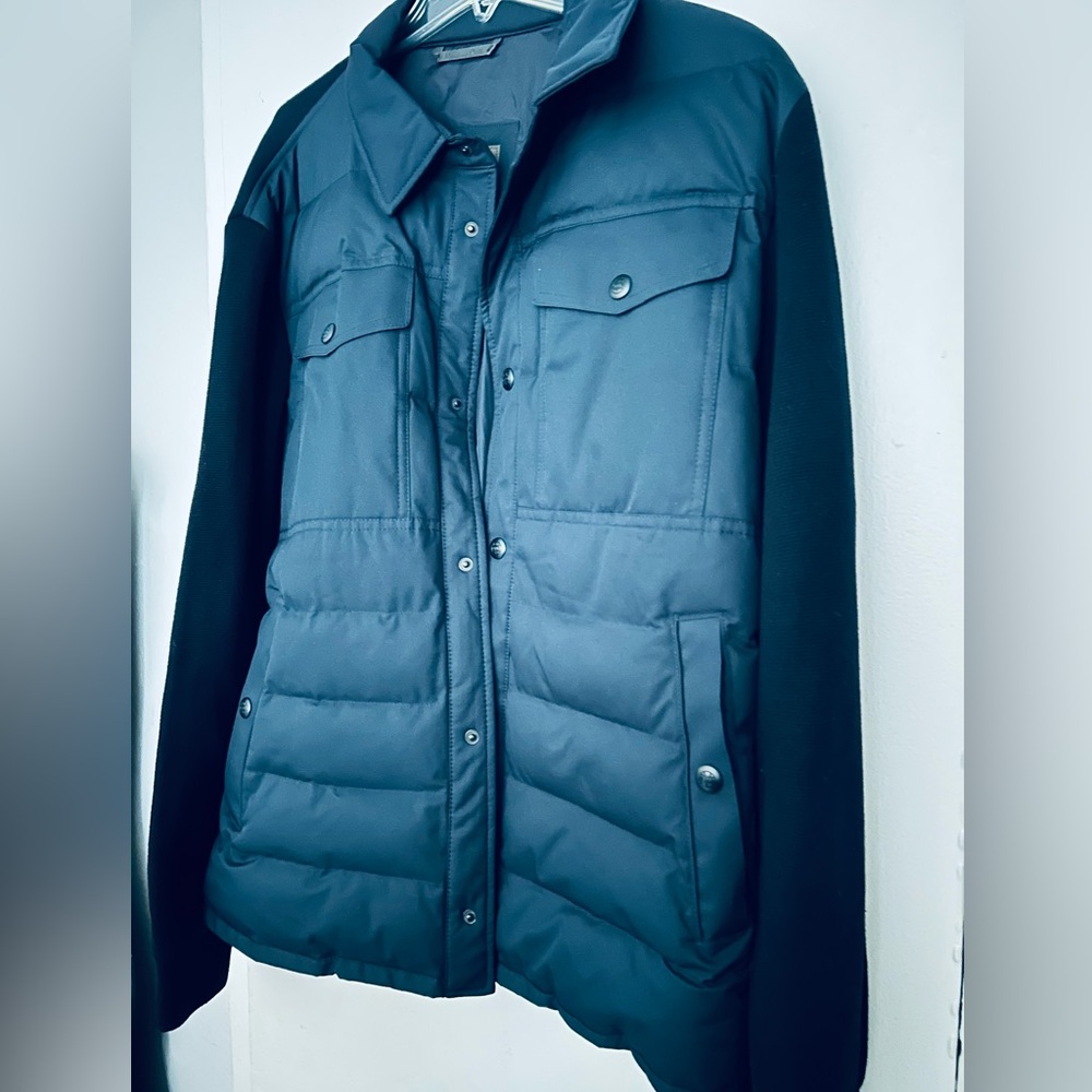 Massimo Dutti Men Contrast technical jacket with … - image 3